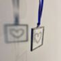 With Love, Always. Glass Heart Token, thumbnail 4 of 5