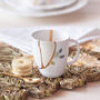 Hand Painted Real Gold Porcelain Mug, thumbnail 3 of 6