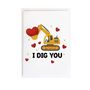 I Dig You Valentine's Card, thumbnail 5 of 5