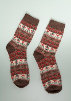 Nordic Wool Blend Socks, 6 of 6