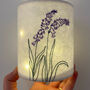 Bluebell Embroidered Lantern, thumbnail 1 of 3