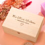 Personalised Mr And Mrs Memory Box, thumbnail 1 of 5