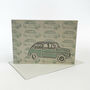 Recycled Letterpress Greeting Card Pack Of Six, thumbnail 6 of 9