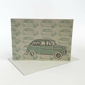 Recycled Letterpress Greeting Card Pack Of Six, 6 of 9