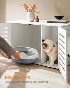 Cat Litter Box Enclosure Side Table, 8 of 10