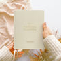 Ivory Cotton Cloth Wedding Planner Book, thumbnail 1 of 12
