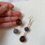 Asymmetrical Agate Earrings, thumbnail 3 of 11