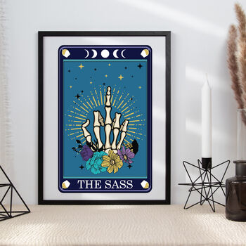 The Sass Tarot Style Print, 5 of 7