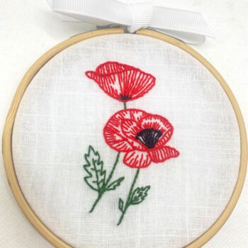 Poppy Embroidery Kit, 3 of 12