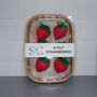 Punnet Of Six Handmade Felt Strawberries, thumbnail 4 of 7