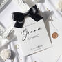 Personalised Letter To My Groom On Our Wedding Day Card, thumbnail 1 of 10