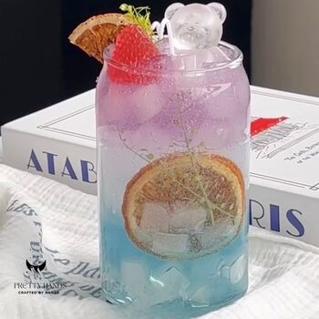 Personalised Gift Box Of Moscow Mule Galaxy Cocktail Handmade Candle With Free Greeting Card, 2 of 3