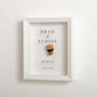 Personalised First Toast Cork Saver Memory Box Frame, thumbnail 4 of 4