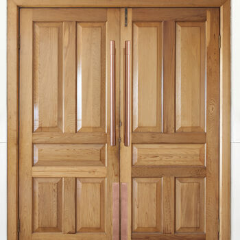 Copper Door Handles T Barn Style, 5 of 9
