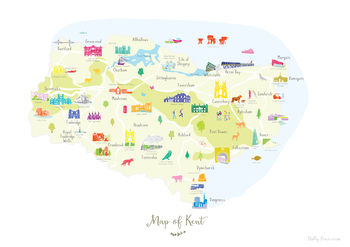 Map Of Kent, 7 of 9
