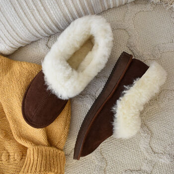 Ivy Sheepskin Boots Slippers, 5 of 8