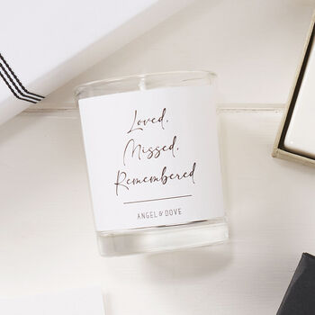 'Loved, Missed, Remembered' Boxed Sympathy Gift, 2 of 8