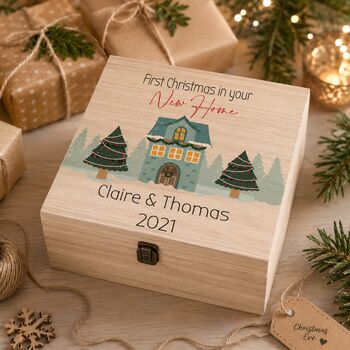 Personalised New Home Christmas Eve Box, 2 of 4