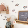 Liberty Fabric Cloud Wall Stickers, thumbnail 4 of 8