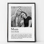 Personalised Mum Print, Gift For Mum, thumbnail 1 of 6