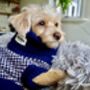 The Monti Lambswool Scarf And Dog Jumper, thumbnail 7 of 12