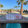 Personalised Stripe Tassel Makeup Cosmetic Bag, thumbnail 2 of 7