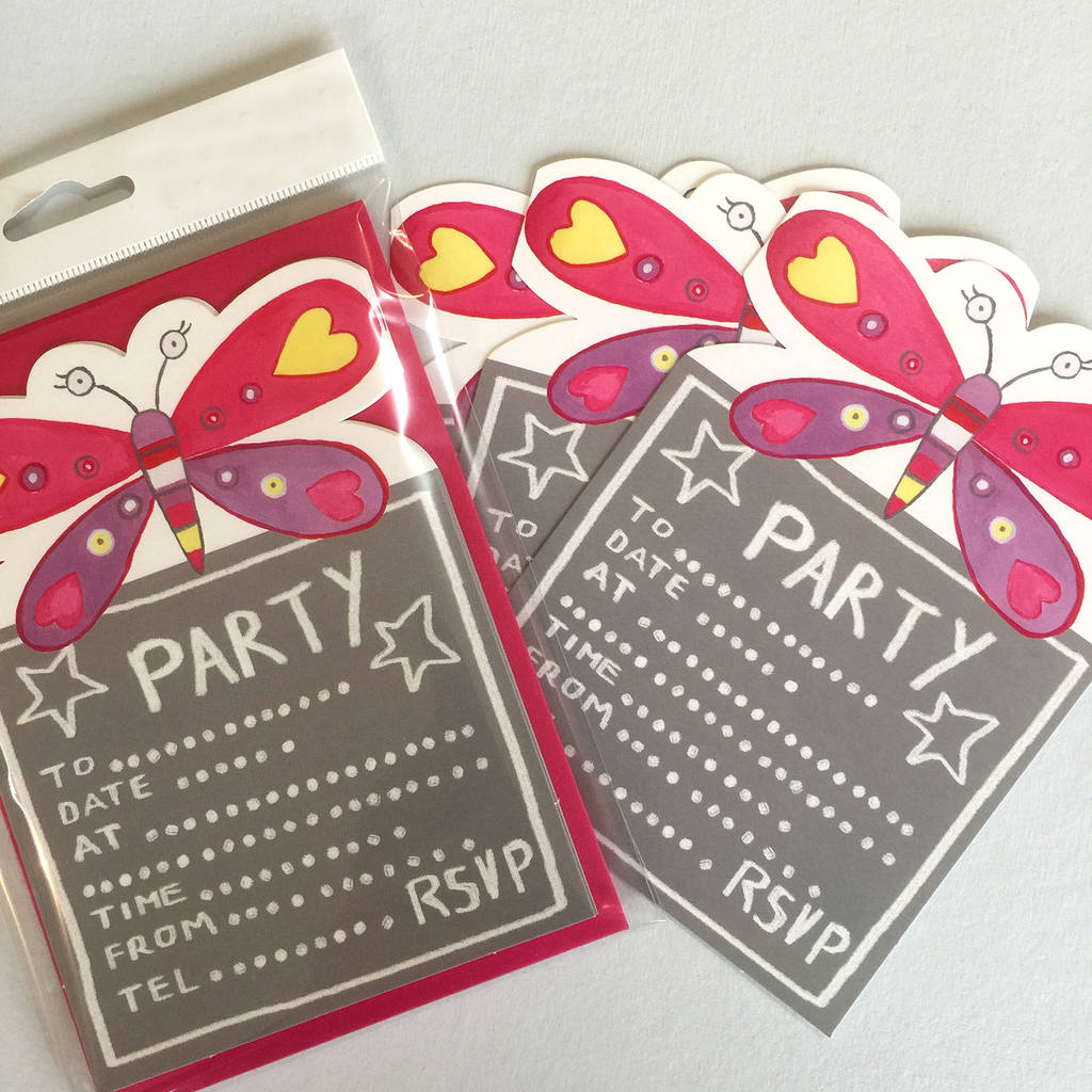 Party Invites By Belinda Reynell Design | notonthehighstreet.com