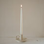 Cream Ceramic Candle Holder Wee Willy Winkee, thumbnail 1 of 2