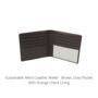 Sustainable Men's Leather Wallet, thumbnail 5 of 11