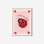 Girls Nursery Wall Art Set | Pink Nursery Prints | Personalised Floral Bedroom Decor, thumbnail 3 of 6