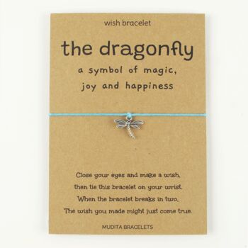 The Dragonfly String Wish Bracelet, 2 of 4
