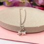 Personalised Sterling Silver Mini Starfish And Initial Star Bracelet, thumbnail 9 of 12