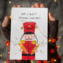 Pack Of Six Christmas Nutcracker Cards, thumbnail 2 of 4