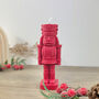 Red Nutcracker Christmas Candle And Festive Decor, thumbnail 8 of 10