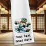 Personalised Martial Arts Animals Karate Gi Sports Towel, thumbnail 7 of 11