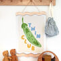 Peas In A Pod Twin Nursery Print, thumbnail 4 of 9