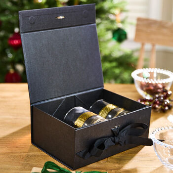 Personalised Luxury A5 Black Gift Box, 3 of 6