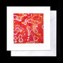 Set Of Four Hand Painted Greeting Cards 'Ring Ten', thumbnail 3 of 6