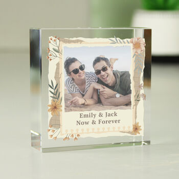 Gifts For Women Personalised Photo Ornament Crystal Glass, 7 of 8