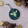 Personalised 'Bee Merry' Christmas Bauble, thumbnail 1 of 5