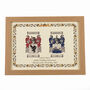 Framed Personalised Double Coat Of Arms Scroll, thumbnail 3 of 3