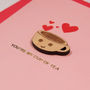You're My Cup Of Tea Valentine's Card, thumbnail 2 of 2