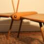 Bespoke Butterfly Coffee Table Handcrafted Solid Oak, thumbnail 2 of 4