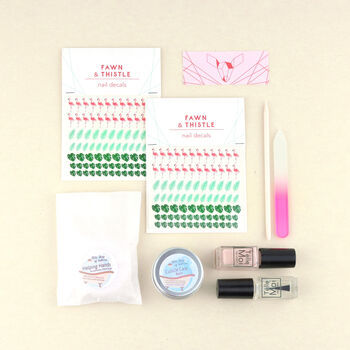 Tropical Flamingo Nail Art Letterbox Gift Kit, 3 of 5
