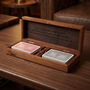 Dads Engraved Card And Dice Wooden Case Set, thumbnail 6 of 6