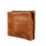 'Hudson' Men's Leather Bi Fold Wallet In Tan, thumbnail 3 of 8