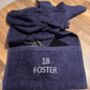 Personalised Embroidered Gym Towel With Zipped Pocket, thumbnail 1 of 4