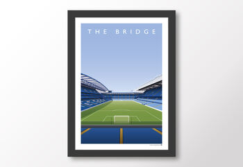 Chelsea Fc Stamford Bridge Matthew Harding Stand Poster, 8 of 8
