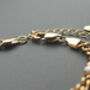 Zirconia Charm Bracelet Cuban Chain 18k Gold Plated, thumbnail 8 of 10