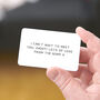 Personalised Baby Scan Photo Wallet Card | New Baby Announcement Gift, thumbnail 2 of 3